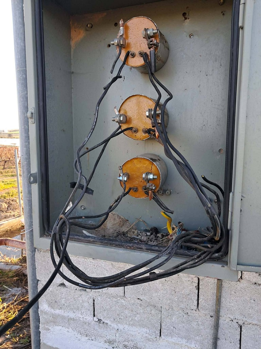 Ηλεκτρολογικός πίνακας στο Λάκκωμα