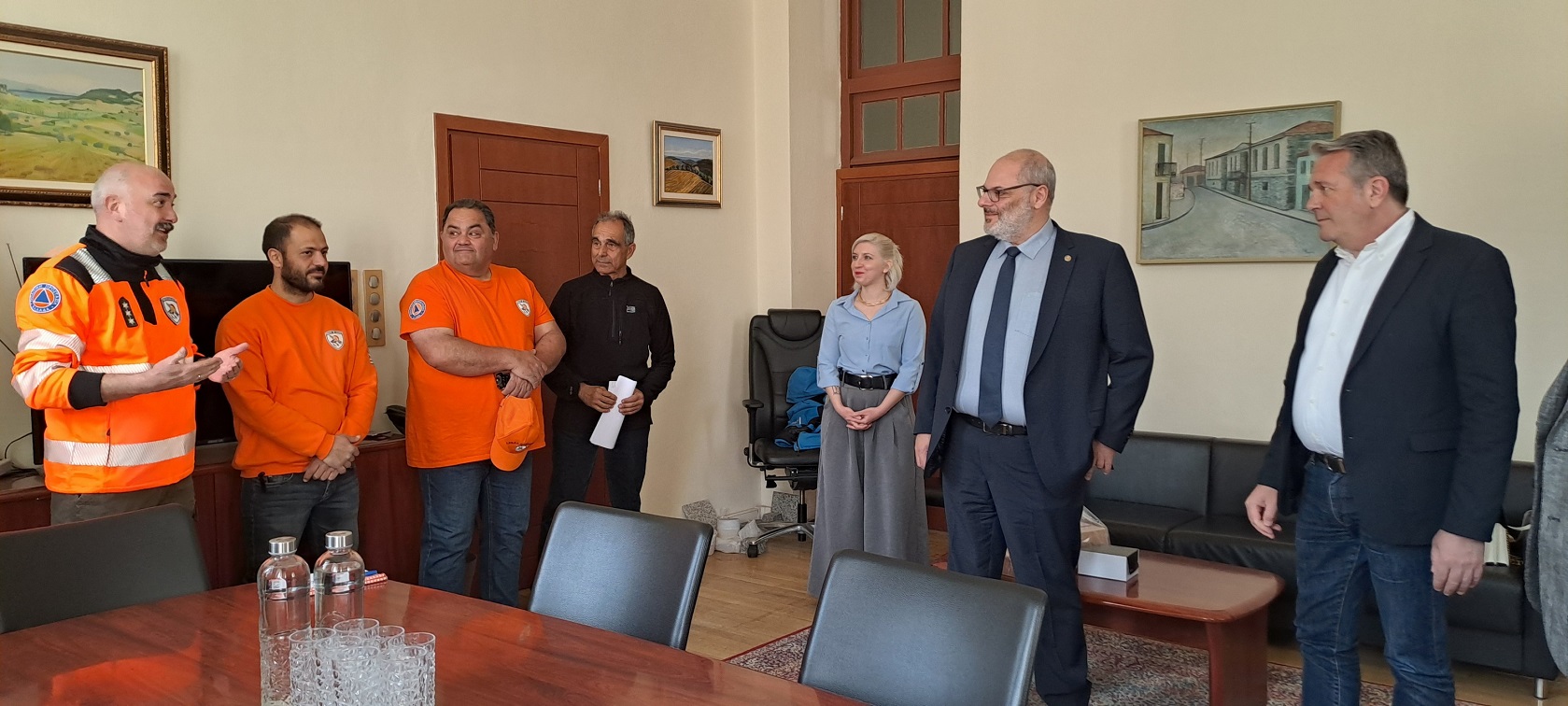 Συνάντηση για την υπογραφή Συμφώνου Συνεργασίας μεταξύ του ΑΠΘ και της ΛΕΦΕΔ Χαλκιδικής