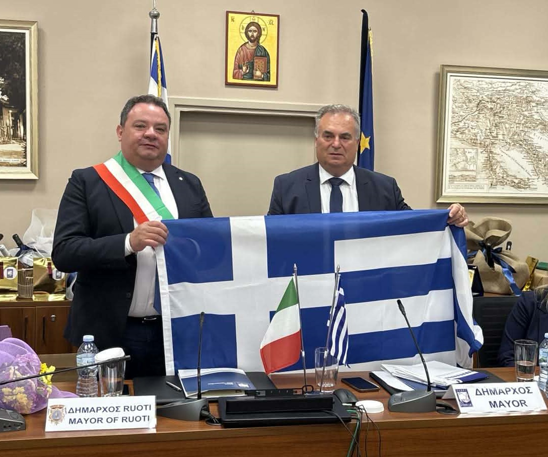 Οι δήμαρχοι Ν. Προποντίδας και Ruoti Ιταλίας