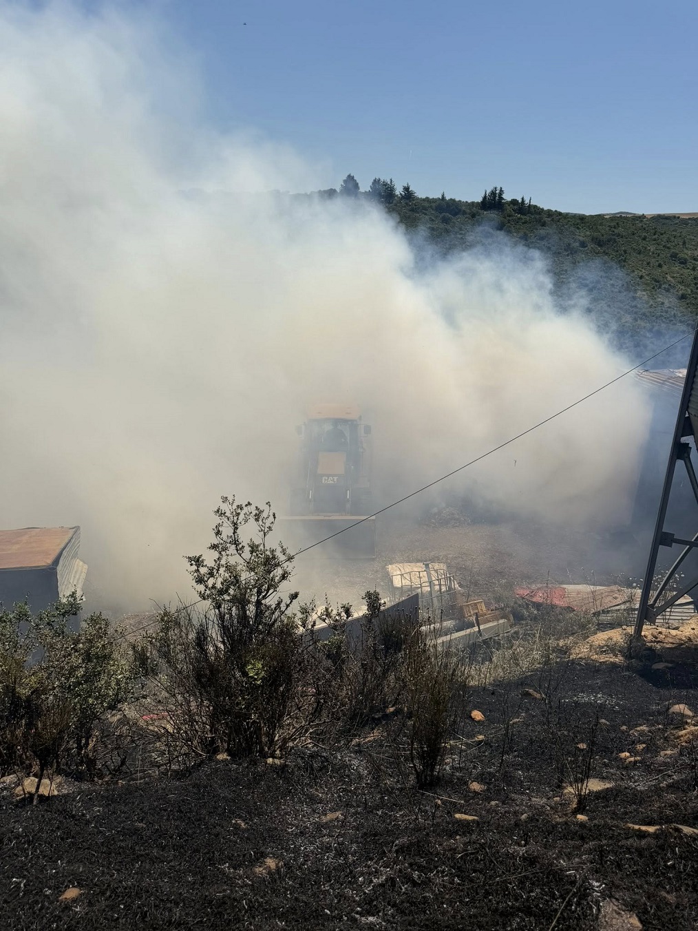 Φωτιά στο Γαλαρινό Φωτιά στο Γαλαρινό