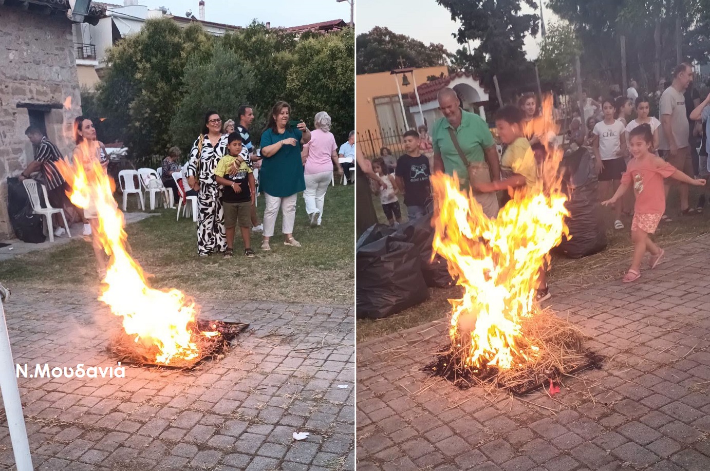 Το έθιμο του Κλήδονα στη "Βιθυνία" στα Νέα Μουδανιά