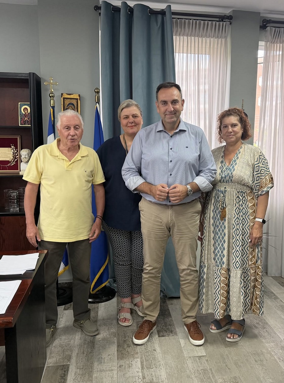 Συνάντηση αντιπεριφερειάρχη Χαλκιδικής με στελέχη της ΑΝΕΤΧΑ Συνάντηση αντιπεριφερειάρχη Χαλκιδικής με στελέχη της ΑΝΕΤΧΑ