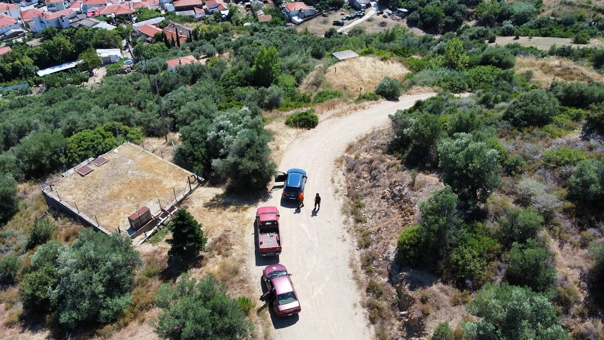 Στιγμιότυπο από τις έρευνες στην Ορμύλια Στιγμιότυπο από τις έρευνες στην Ορμύλια