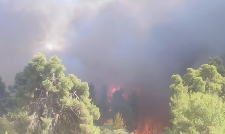 Καίγεται δάσος στη Σίβηρη Καίγεται δάσος στη Σίβηρη