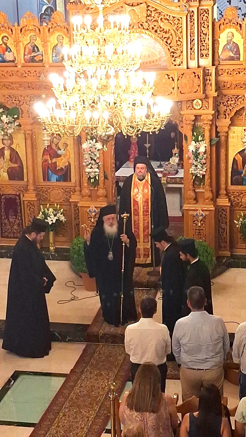 Εσπερινός με τον Μητροπολίτη Κασσανδρείας