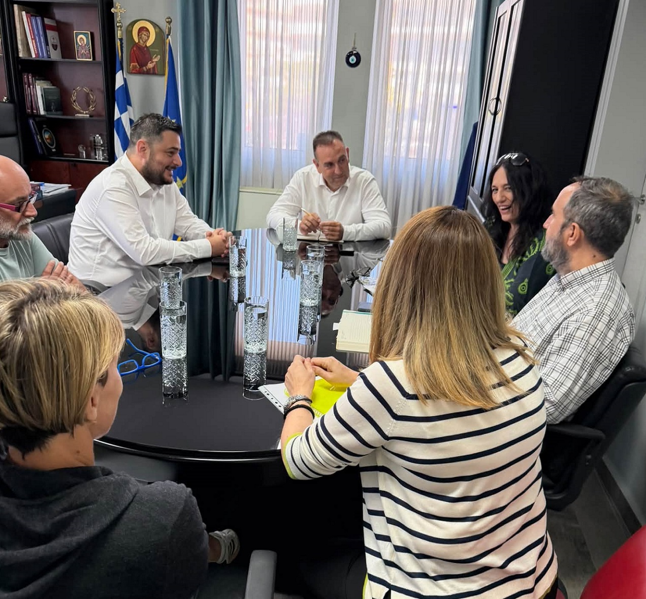 Σύσκεψη στην Περιφερειακή Ενότητα Χαλκιδικής Σύσκεψη στην Περιφερειακή Ενότητα Χαλκιδικής